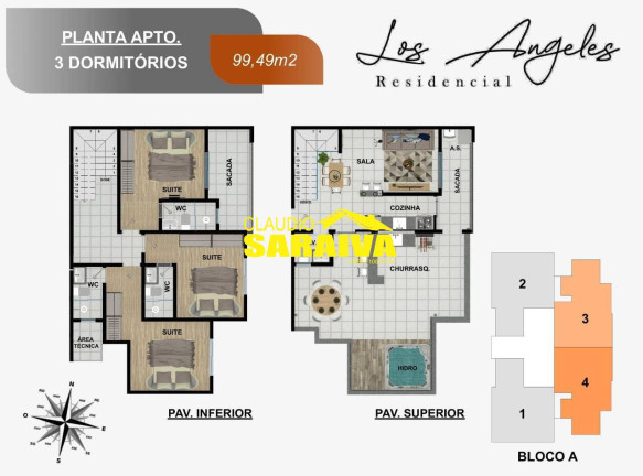 Imagem Apartamento com 2 Quartos à Venda, 65 m² em Porto Novo - Caraguatatuba Imagem Apartamento com 2 Quartos à Venda, 65 m² em Porto Novo - Caraguatatuba