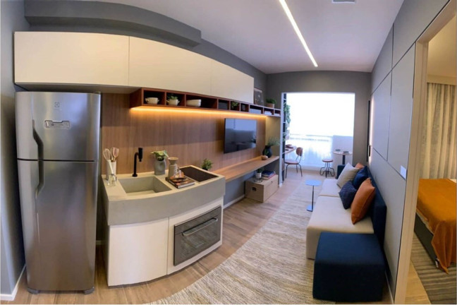 Imóvel com 2 Quartos à Venda, 37 m² em Vila Nova Conceição - São Paulo