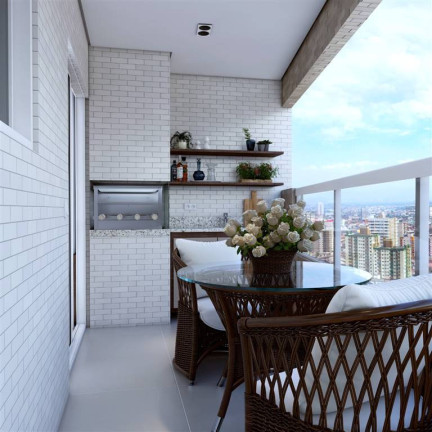 Imagem Apartamento com 1 Quarto à Venda, 42 m² em Guilhermina - Praia Grande