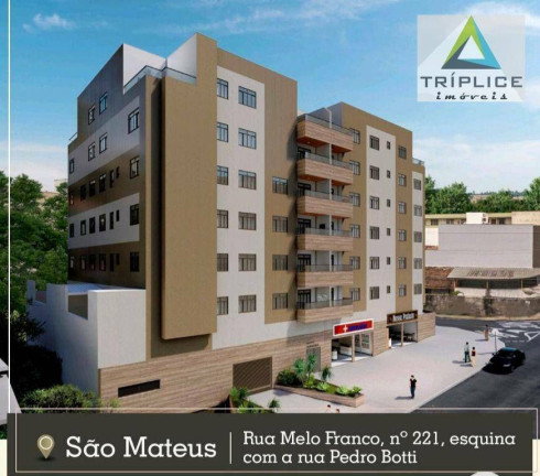 Imagem Apartamento com 2 Quartos à Venda, 56 m² em São Mateus - Juiz De Fora