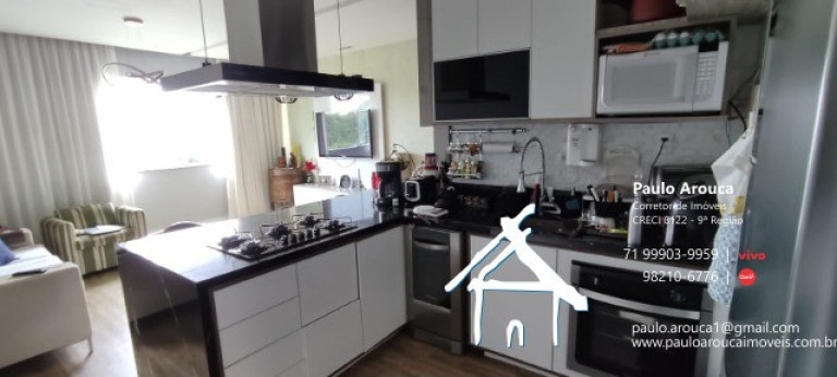 Imagem Apartamento com 3 Quartos à Venda, 150 m² em Buraquinho - Lauro De Freitas Imagem Apartamento com 3 Quartos à Venda, 150 m² em Buraquinho - Lauro De Freitas