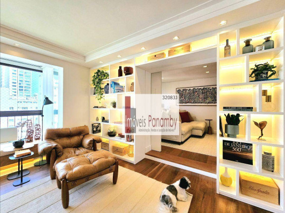Imagem Apartamento com 4 Quartos à Venda, 202 m² em Campo Belo - São Paulo