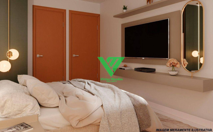 Apartamento com 2 Quartos à Venda, 54 m² em Aeroclube - João Pessoa