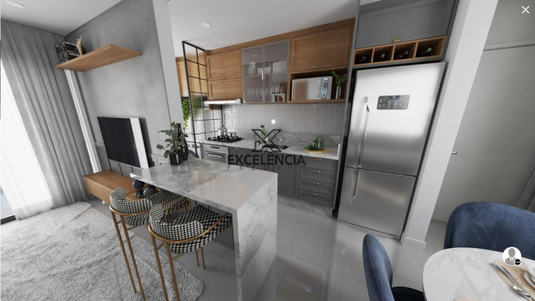 Apartamento com 2 Quartos à Venda, 62 m² em Centro - São José Dos Pinhais