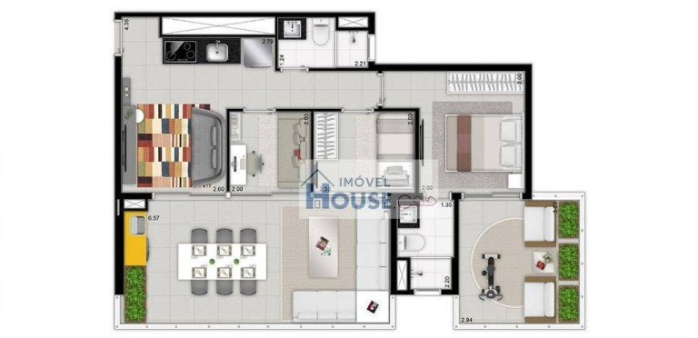 Imagem Apartamento com 3 Quartos à Venda, 77 m² em Aclimação - São Paulo Imagem Apartamento com 3 Quartos à Venda, 77 m² em Aclimação - São Paulo