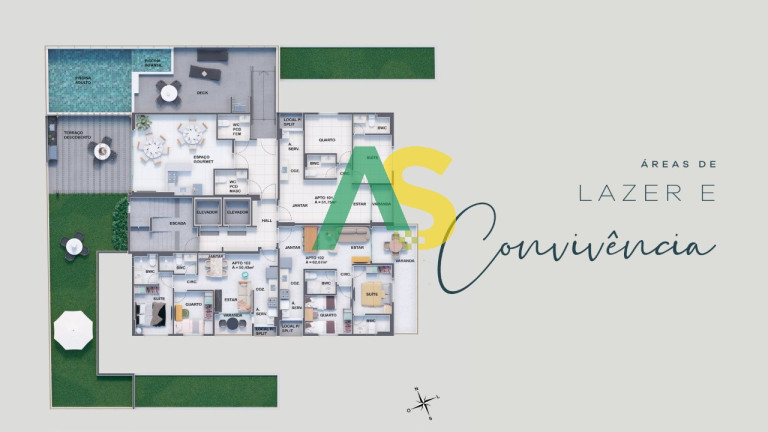 Imagem Imóvel com 2 Quartos à Venda, 51 m² em Casa Amarela - Recife Imagem Imóvel com 2 Quartos à Venda, 51 m² em Casa Amarela - Recife