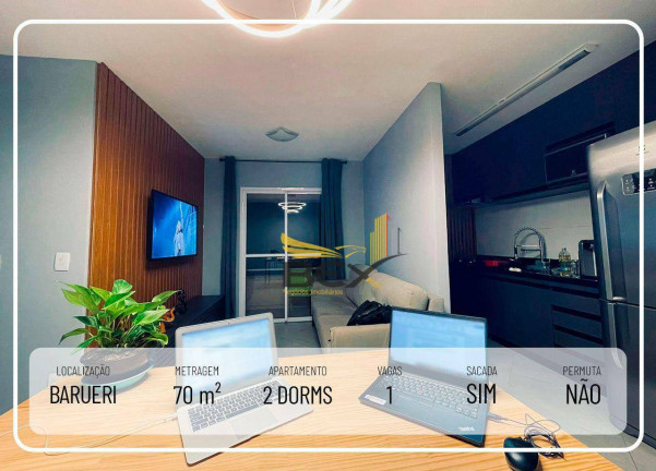 Apartamento com 2 Quartos à Venda, 70 m² em Bethaville I - Barueri