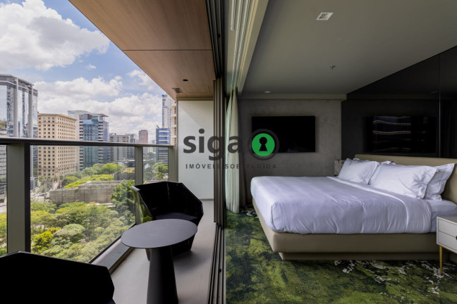 Imagem Apartamento com 1 Quarto para Alugar, 53 m² em Vila Olímpia - São Paulo