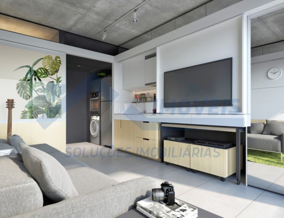 Imagem Imóvel com 1 Quarto à Venda, 29 m² em Menino Deus - Porto Alegre
