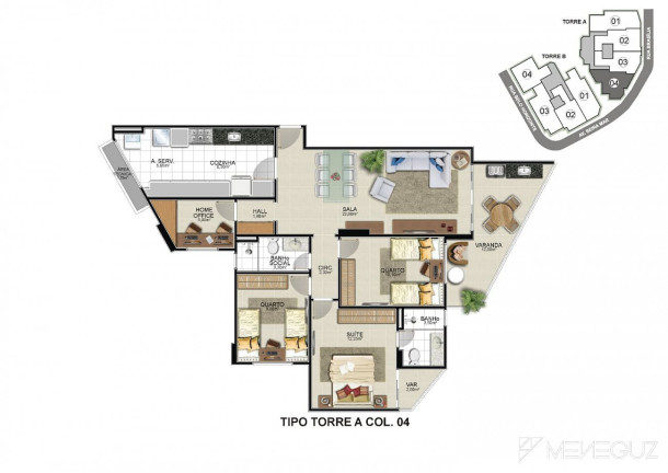 Imagem Apartamento com 3 Quartos à Venda, 102 m² em Praia Do Morro - Guarapari Imagem Apartamento com 3 Quartos à Venda, 102 m² em Praia Do Morro - Guarapari