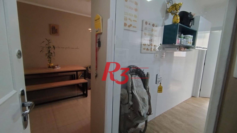 Imagem Apartamento com 2 Quartos à Venda, 63 m² em Aparecida - Santos