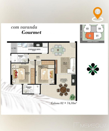 Imagem Apartamento com 2 Quartos à Venda, 75 m² em Praia Do Morro - Guarapari Imagem Apartamento com 2 Quartos à Venda, 75 m² em Praia Do Morro - Guarapari