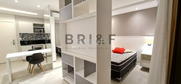 Imagem Apartamento com 1 Quarto para Alugar, 41 m² em Brooklin - São Paulo Imagem Apartamento com 1 Quarto para Alugar, 41 m² em Brooklin - São Paulo