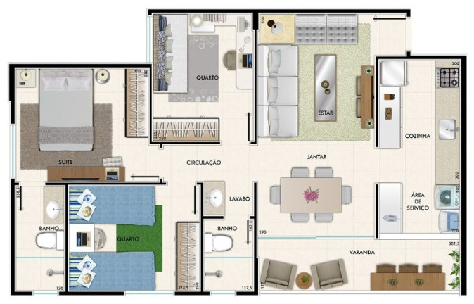 Imagem Apartamento com 3 Quartos à Venda, 74 m² em Betania - Belo Horizonte Imagem Apartamento com 3 Quartos à Venda, 74 m² em Betania - Belo Horizonte