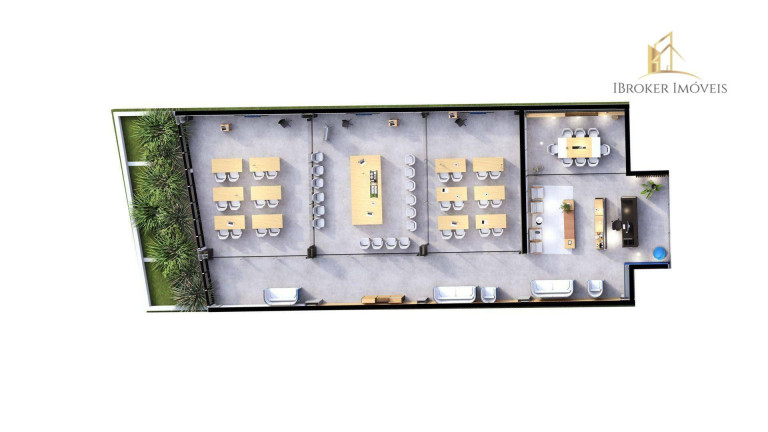 Imagem Sala Comercial à Venda, 49 m² em água Verde - Curitiba Imagem Sala Comercial à Venda, 49 m² em água Verde - Curitiba