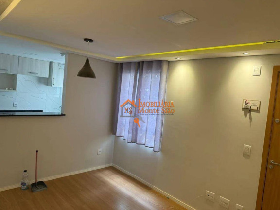 Apartamento com 2 Quartos para Alugar, 46 m² em água Chata - Guarulhos