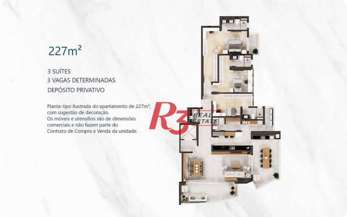 Imagem Apartamento com 3 Quartos à Venda, 227 m² em Ponta Da Praia - Santos Imagem Apartamento com 3 Quartos à Venda, 227 m² em Ponta Da Praia - Santos