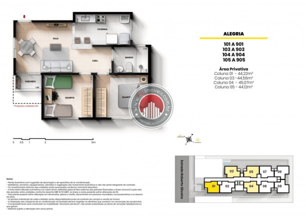 Imagem Apartamento com 2 Quartos à Venda, 44 m² em Centro - Nilopolis Imagem Apartamento com 2 Quartos à Venda, 44 m² em Centro - Nilopolis