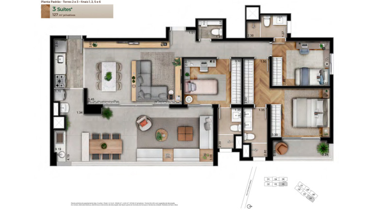 Imagem Apartamento com 3 Quartos à Venda, 127 m² em Lapa - São Paulo Imagem Apartamento com 3 Quartos à Venda, 127 m² em Lapa - São Paulo