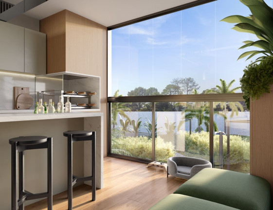 Imagem Apartamento com 1 Quarto à Venda, 43 m² em Campo Comprido - Curitiba Imagem Apartamento com 1 Quarto à Venda, 43 m² em Campo Comprido - Curitiba