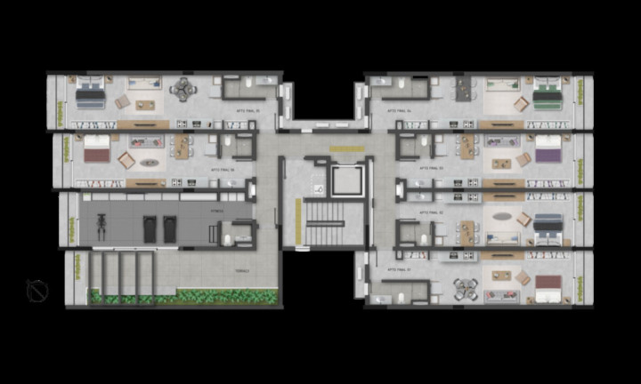 Imagem Imóvel com 1 Quarto à Venda, 56 m² em Cidade Baixa - Porto Alegre Imagem Imóvel com 1 Quarto à Venda, 56 m² em Cidade Baixa - Porto Alegre