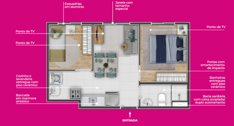 Imagem Imóvel com 2 Quartos à Venda, 32 m² em Vila Princesa Isabel - São Paulo