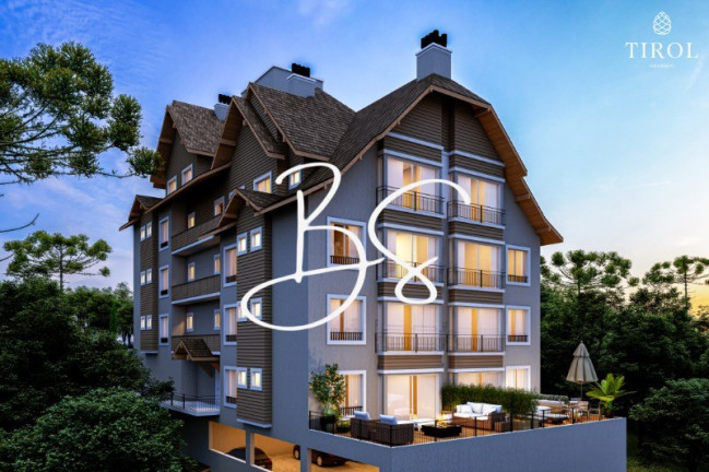 Apartamento com 2 Quartos à Venda, 93 m² em Rua Merano, 200 - Tirol - Gramado