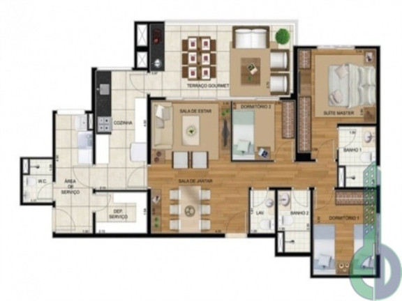 Imagem Imóvel com 3 Quartos à Venda, 109 m² em Vila Gilda - Santo Andre Imagem Imóvel com 3 Quartos à Venda, 109 m² em Vila Gilda - Santo Andre