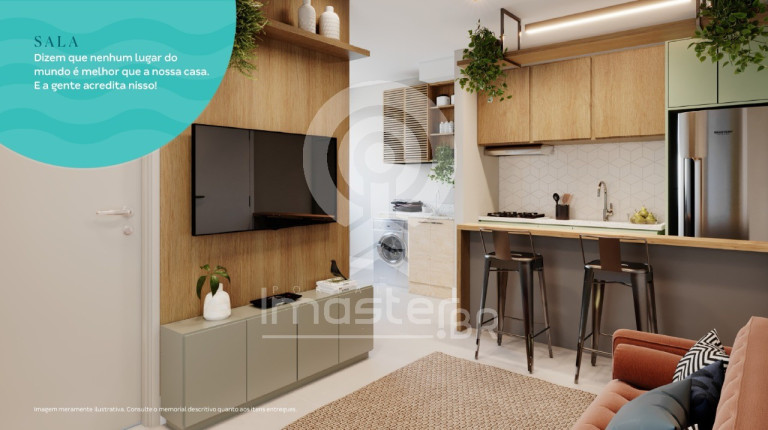 Imagem Apartamento com 2 Quartos à Venda, 38 m² em Vicente Pinzon - Fortaleza