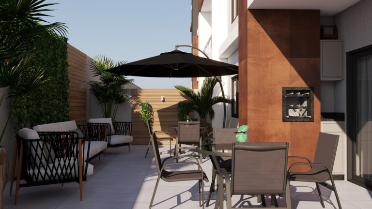 Imagem Apartamento com 2 Quartos à Venda, 107 m² em Santa Quitéria - Curitiba
