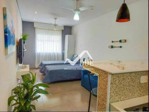Imagem Apartamento com 1 Quarto à Venda, 35 m² em Boqueirão - Santos