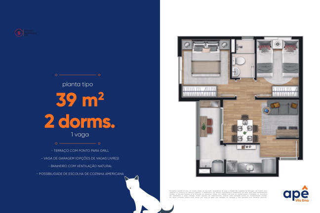 Imagem Apartamento com 2 Quartos à Venda, 34 m² em Vila Tolstoi - São Paulo Imagem Apartamento com 2 Quartos à Venda, 34 m² em Vila Tolstoi - São Paulo