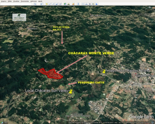 Terreno à Venda, 1.400 m² em Caete (mailasqui) - São Roque
