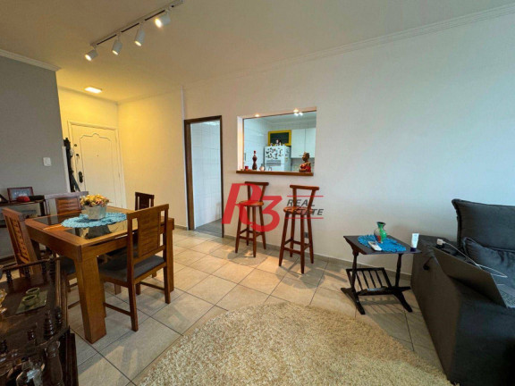 Apartamento com 2 Quartos à Venda, 90 m² em Ponta Da Praia - Santos