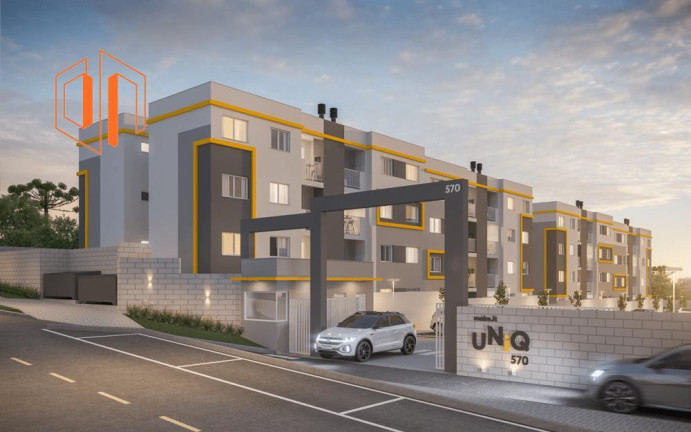 Imagem Apartamento com 2 Quartos à Venda, 57 m² em Jardim Amélia - Pinhais