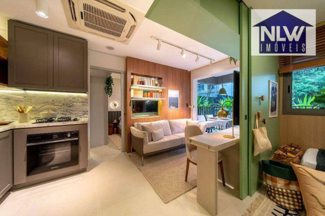 Imagem Apartamento com 1 Quarto à Venda, 47 m² em Santo Amaro - São Paulo Imagem Apartamento com 1 Quarto à Venda, 47 m² em Santo Amaro - São Paulo