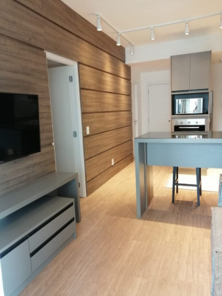 Imagem Imóvel com 1 Quarto para Alugar, 61 m² em Itaim Bibi - São Paulo