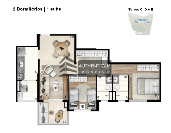 Imagem Apartamento com 3 Quartos à Venda, 90 m² em Morumbi - São Paulo Imagem Apartamento com 3 Quartos à Venda, 90 m² em Morumbi - São Paulo