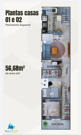 Imagem Casa com 2 Quartos à Venda, 57 m² em Vila Antartica - Praia Grande Imagem Casa com 2 Quartos à Venda, 57 m² em Vila Antartica - Praia Grande