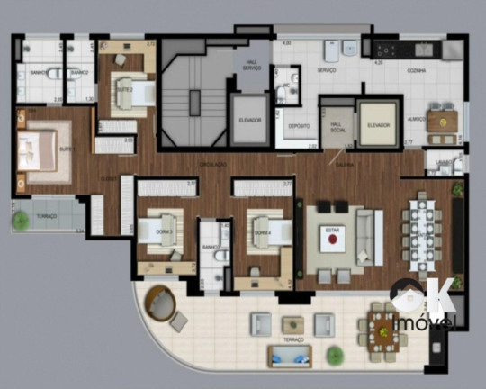 Imagem Apartamento com 4 Quartos à Venda, 215 m² em Jardim Paulista - São Paulo Imagem Apartamento com 4 Quartos à Venda, 215 m² em Jardim Paulista - São Paulo