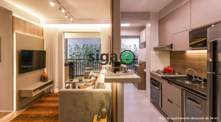 Apartamento com 2 Quartos à Venda, 56 m² em Vila Andrade - São Paulo
