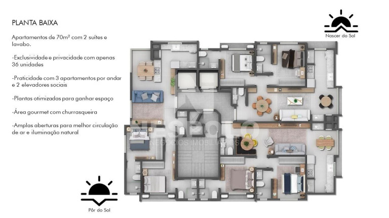Imagem Apartamento à Venda, 70 m² em Morretes - Itapema Imagem Apartamento à Venda, 70 m² em Morretes - Itapema