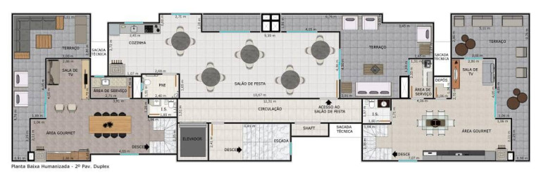Imagem Apartamento com 2 Quartos à Venda, 65 m² em Coqueiral - Cascavel
