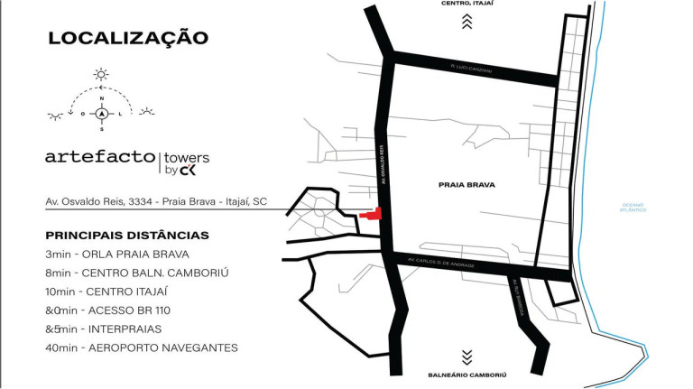 Imagem Apartamento com 2 Quartos à Venda, 79 m² em Praia Brava - Itajaí Imagem Apartamento com 2 Quartos à Venda, 79 m² em Praia Brava - Itajaí