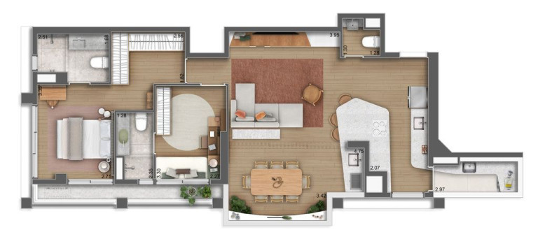 Imagem Apartamento com 3 Quartos à Venda, 126 m² em Pinheiros - São Paulo Imagem Apartamento com 3 Quartos à Venda, 126 m² em Pinheiros - São Paulo