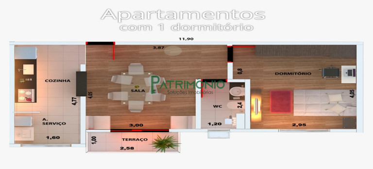 Imagem Imóvel com 2 Quartos à Venda, 55 m² em Chácara Recreio Primavera - Jaguariúna