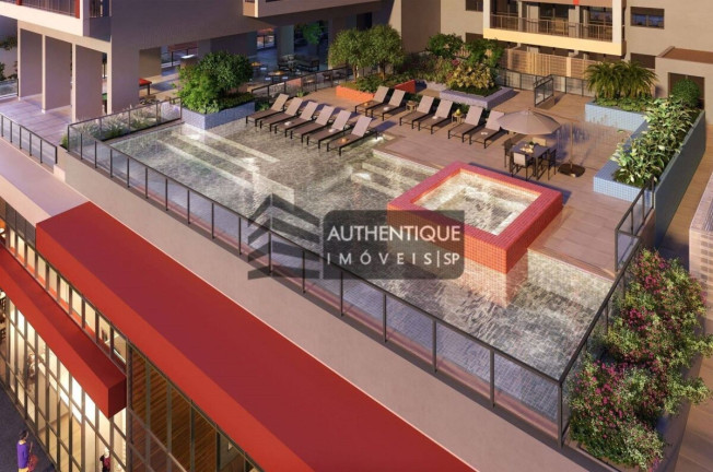 Imagem Apartamento com 1 Quarto à Venda, 30 m² em Brooklin - São Paulo