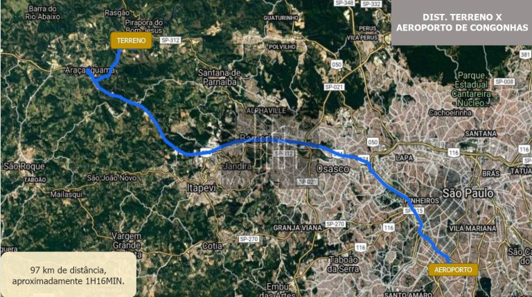 Imagem Terreno à Venda, 438.417 m² em Centro - Pirapora Do Bom Jesus Imagem Terreno à Venda, 438.417 m² em Centro - Pirapora Do Bom Jesus