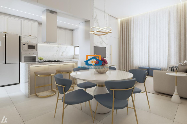 Imagem Casa com 3 Quartos à Venda, 113 m² em Residencial Porto Seguro - Caratinga