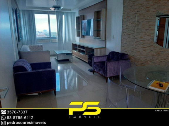 Apartamento com 4 Quartos à Venda, 128 m² em Cabo Branco - João Pessoa